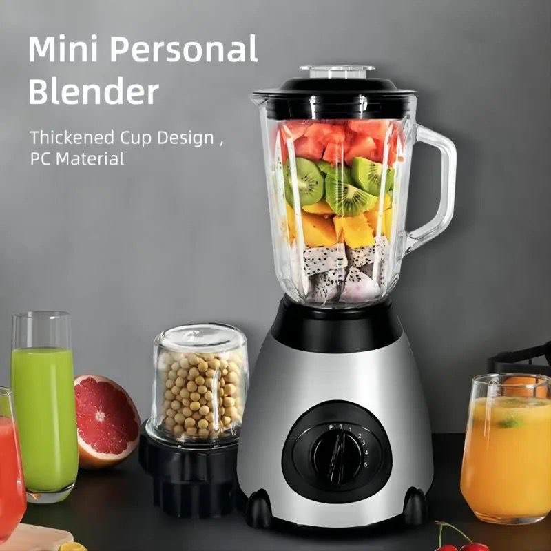 1.5L 2in1 Glass Blender & Juicer